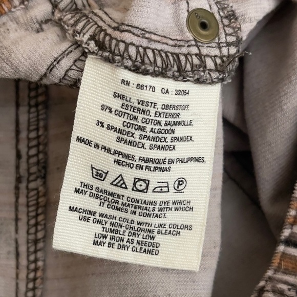 Pilcro And The Letterpress Anthropologie Boho Corduroy Size 29 Pants - Picture 5 of 8